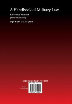 A Handbook of Military Law - Reference Manual