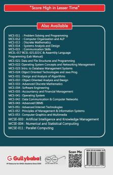 BCSL-021 BCSL-022 MCSL-017 C & Assembly Language Programming (Lab Manual)