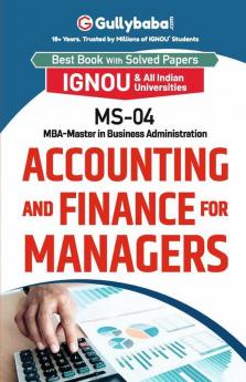 MS-04 Accounting and Finance for Managers