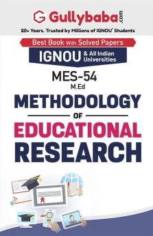 MES-054 Methodology of Educational Research