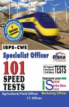 IBPS-CWE Specialist Officer 101 Speed Tests  Agriculture/ Marketing/ IT