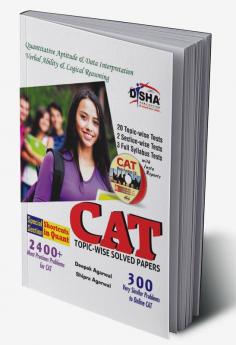 CAT Topic-wise Solved Papers with Test & Assessment CD 8th edition