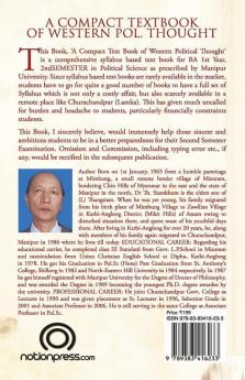 A Compact Text Book Of Western Pol. Thought