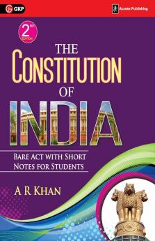 The Constitution of India Bare Act with Short Notes for Students 2ed