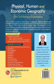 Physical Human and Economic Geography for Civil Services Examination by D.R. Khullar