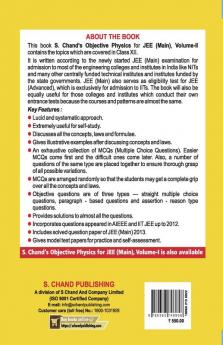 Objective Physics For JEE (MAIN) VOLUME-II