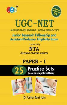 UGC-NET/JRF/APE Exam Conducted by NTA Paper-I 25 Practice Sets(Based on New Pattern of Exam)