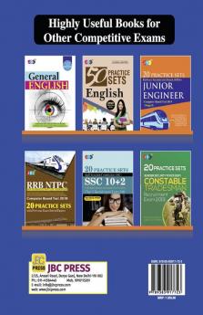 20 Practice Sets Railway Recruitments Boards (RRBs) Group-D Technical and Non-Technical Computer Based Test 2019 With Previous Years Solved Papers