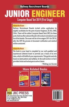 Railway Recruitment Boards (RRBs) Junior Engineer Computer Based Test 2019 2019 (Stage I )