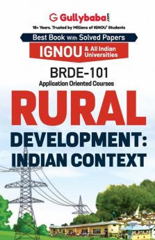 BRDE-101 Rural Development: Indian Context