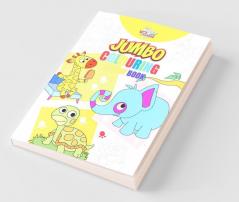 Jumbo Colouring Yellow Book for Kids | Best Gift to Children for Drawing Coloring and Painting