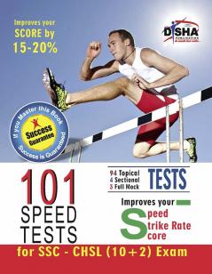 SSC 10+2 Combined Higher Secondary Level (CHSL) 101 Speed Tests with Success Guarantee