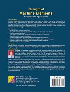 Strength of Machine Elements : Concepts and Applications