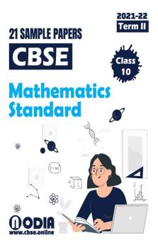 CBSE Mathematics Standard 21 Sample Papers Class 10 Term 2 2022