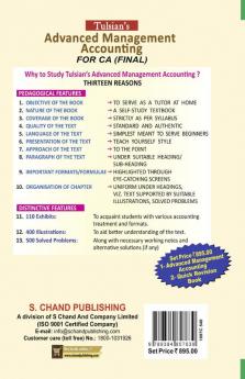 TULSIAN'S ADVANCED MANGEMENT ACCOUNTING FOR CA FINAL