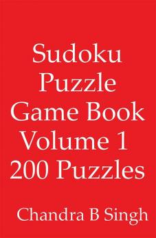 Sudoku Puzzle Game Book Volume 1