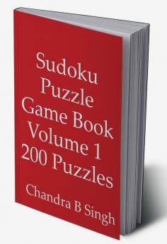 Sudoku Puzzle Game Book Volume 1