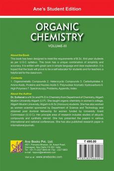 Organic Chemistry (Volume III)