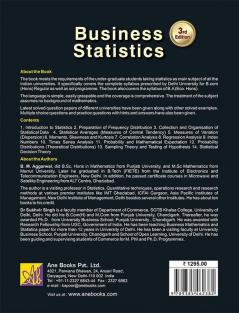 Business Statistics 3rd Ed