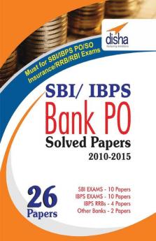 SBI & IBPS Bank PO Solved Papers - 26 papers
