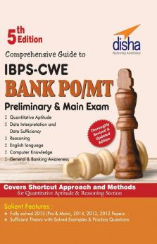 Comprehensive Guide to IBPS-CWE Bank PO/ MT Prelim + Main Exam (5th Edition)