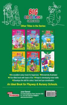 Big Colouring Green Book for 5 to 9 years Old Kids| Fun Activity and Colouring Book for Children