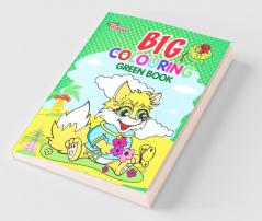 Big Colouring Green Book for 5 to 9 years Old Kids| Fun Activity and Colouring Book for Children