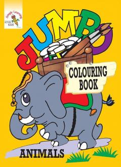 Jumbo Colouring Book - Animals