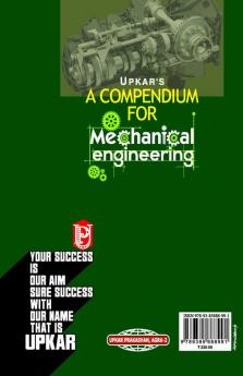 A Compendium For Mechanical Engineering (For Railway SSCState Electricity Boards & Other Competitive Exam.)