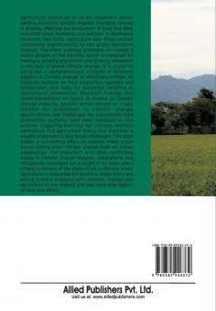 Agriculture Under Climate Change: Threats Strategies and Policies: 1 (First Edition)