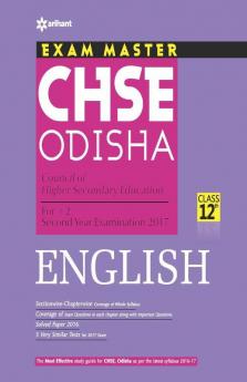 Exam Master CHSE Odisha English Class 12th