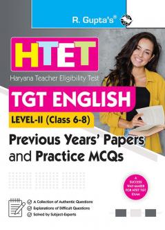 HTET (TGT- English) Previous Years' Papers & Practice MCQs (Level-2)
