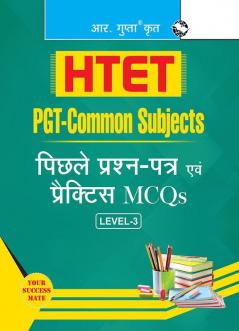 HTET (PGT-Common Subjects) Previous Years' Papers & Practice MCQs (Level-3)