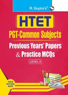 HTET (PGT- Common Subjects) Previous Years' Papers & Practice MCQs (Level-3)