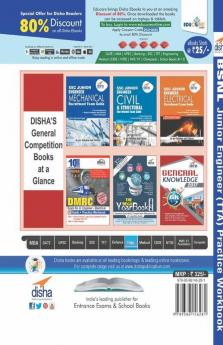 BSNL Jr. Engineer (TTA) Exam Guide + Practice Workbook (Concept Notes + 2 Solved + 10 Practice Sets)