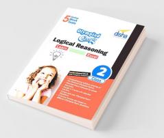Olympiad Champs Logical Reasoning Workbook Class 2 with 5 Mock Online Olympiad Tests
