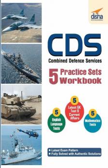 CDS Combined Defence Services 5 Practice Sets Workbook