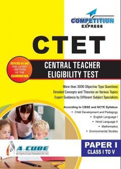 CTET (CENTRAL TEACHER ELIGIBILITY TEST) PAPER-I
