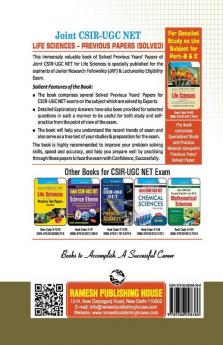 Joint CSIR-UGC NET : Life Sciences - Previous Years' Papers (Solved)
