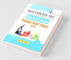 Joint CSIR-UGC NET/JRF : Chemical Sciences – Previous Years' Papers (With Answers)
