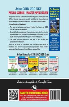 Joint CSIR-UGC NET: Physical Sciences - Practice Test Papers (Solved)