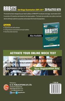 RRB NTPC 25 Practice Sets - Stage 2 Exam (CBT) 2017