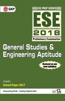 ESE 2018 Paper I General Studies & Engineering Aptitude Guide