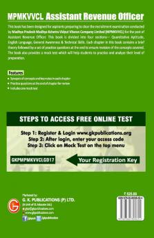 MP. Assistant Revenue Officer Recruitment Examination 2017