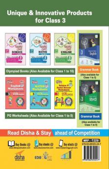 Olympiad Champs Logical Reasoning Workbook Class 3 with 5 Mock Online Olympiad Tests