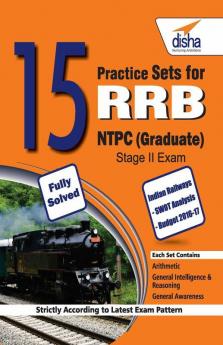 15 Practice Sets for RRB NTPC (Graduate) Stage II Exam
