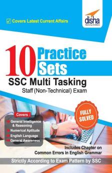 10 Practice Sets SSC Multi Tasking Staff (Non Technical) Exam