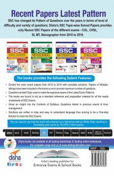 SSC General Awareness Topic-wise LATEST 35 Solved Papers (2010-2016)