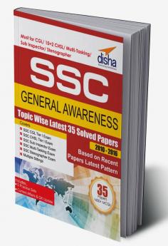 SSC General Awareness Topic-wise LATEST 35 Solved Papers (2010-2016)