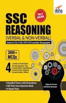 SSC Reasoning (Verbal & Non-Verbal) Guide for CGL/ CHSL/ MTS/ GD Constable/ Stenographer